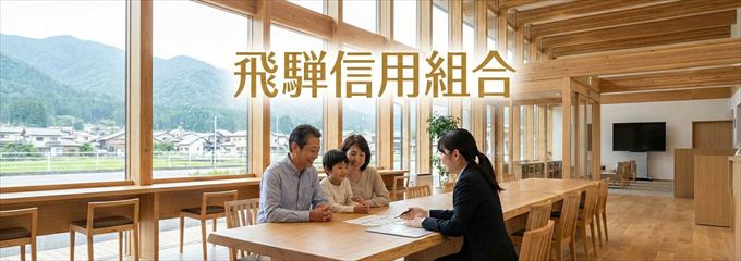 「飛騨信用組合」の不動産担保ローン